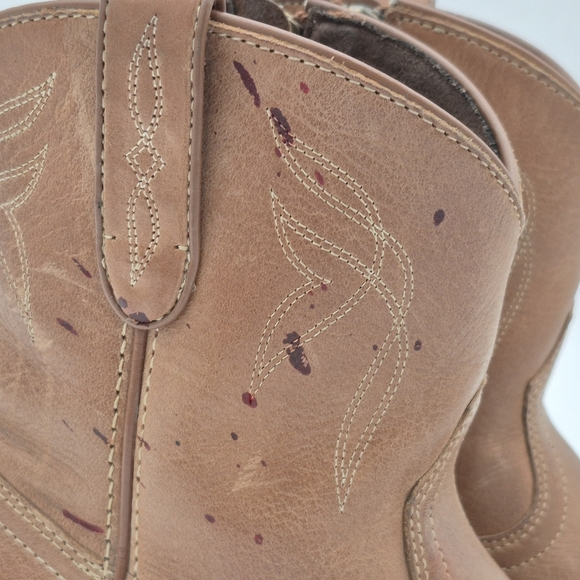 Ariat Darlin Leather Western Full Grain Womens Boot Brown Tan US 11B - Picture 2 of 13